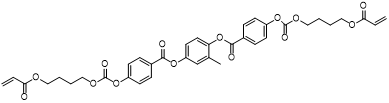 2-Methyl-1,4-phenylene bis(4-(((4-(acryloyloxy)butoxy)carbonyl)oxy)benzoate)