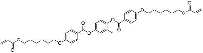 1,4-BIS-[4-(6-ACRYLOYLOXYHEXYLOXY)BENZOYLOXY]-2-METHYLBENZENE