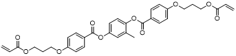 1,4-Bis-[4-(3-acryloyloxypropyloxy)benzoyloxy]-2-methylbenzene